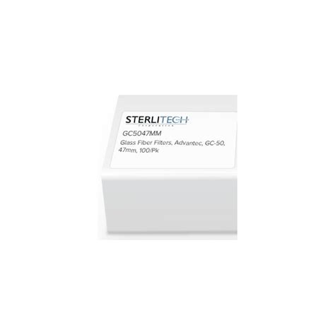 Advantec Mfs Glass Fiber Membrane Filters, GC-50, 47mm, PK100 GC5047MM ...