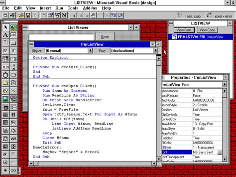 Image result for Visual Basic 4.0