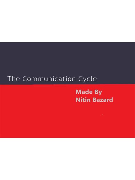 Image result for Communication Cycle of Computer