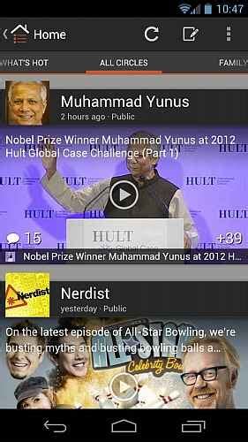 Google revamps Google+ app for Android