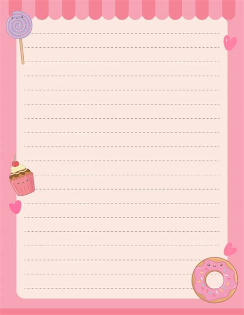 Cute Printable Writing Paper