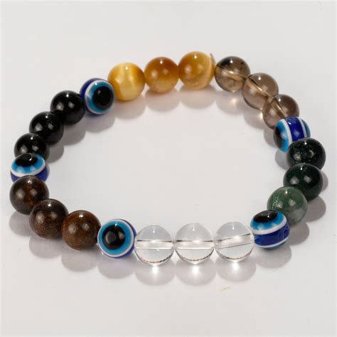 Protection Against Evil Eye Crystal Bracelet for Spiritual Protection ...