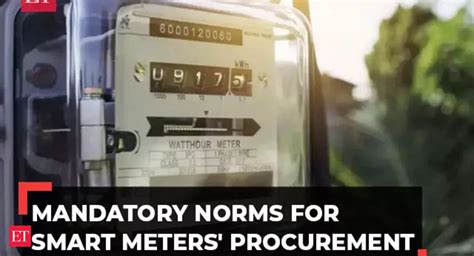 smart meter: Boost for smart meter makers, Centre makes minimum local ...