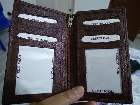 ABYS Genuine Leather Credit Card Case | Credit | Debit | Travel Card ...