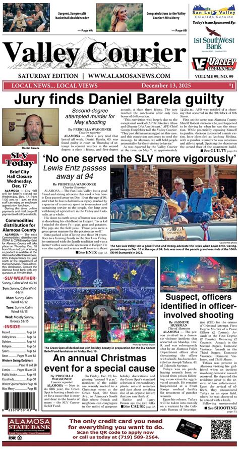 Valley Courier - The Alamosa News