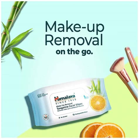 Buy HIMALAYA MAKE UP REMOVAL TANGERINE FACIAL WIPES Online & Get Upto ...