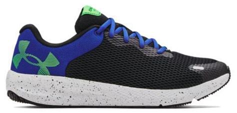 Under Armour Charged Pursuit 2 Big Logo Speckle - Black Blue Green for ...