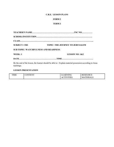 Image result for Elimu Program CRE Form 2