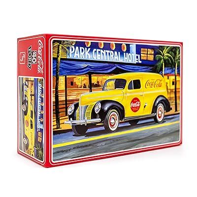 Buy AMT 1940 Ford Coca-Cola Delivery Sedan - 125 Scale Model Kit ...