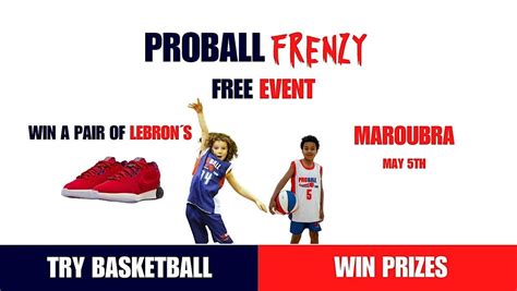 ProBall Basketball FRENZY, Heffron Centre, Maroubra, 5 May 2024 | AllEvents