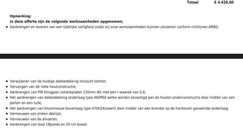 Offerte uitbouw opnieuw isoleren - Bouwen en klussen - GoT