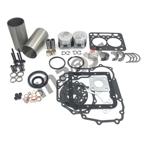 INPOST Z482 Overhaul Rebuild Kit For Kubota Engine T1600H Tractor Parts ...