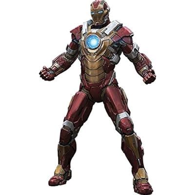 Buy Dragon Models Iron Man 3 Iron Man MK XVII Heartbreaker Armor Action ...