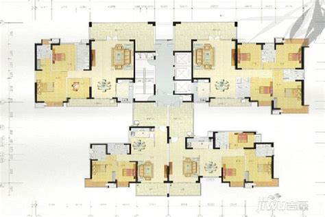 揭阳榕东新城23#04户型户型图_首付金额_3室2厅2卫_144.0平米 - 吉屋网