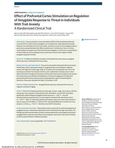 Image result for Depression Amygdala Prefrontal Cortex