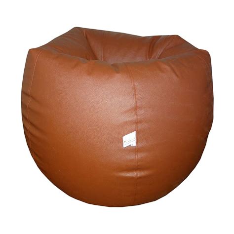ORKA Classic XL Bean Bag Cover Without Beans - Brown : Amazon.in: Home ...