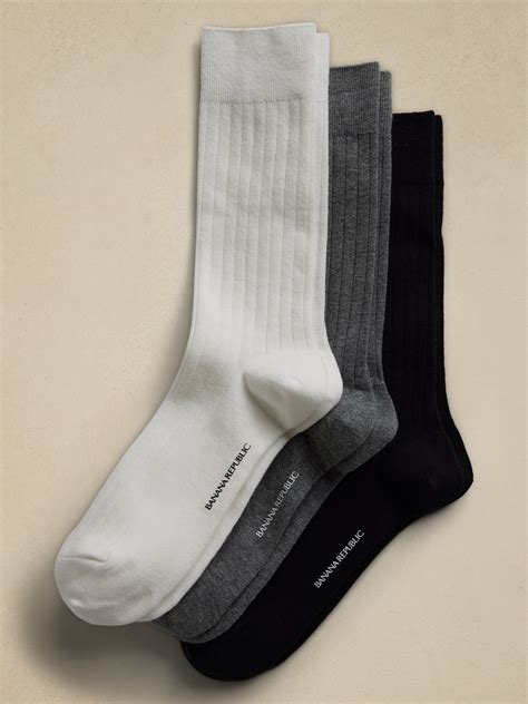 Cotton-Blend Trouser Sock | Banana Republic