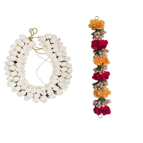 CHRONEX Combo Of Hair Style With Rose Flower Hair Gajra For Girls And ...