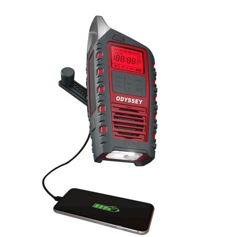 Eton Adventure Series Odyssey- Multi-Powered All-Band Radio (AM/FM/NOAA ...