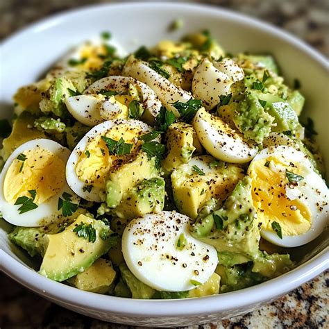 Creamy Avocado Egg Salad Recipe Ready in 10 Minutes - Wilingga Recipes