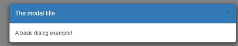 Image result for Bootstrap Dialog Box