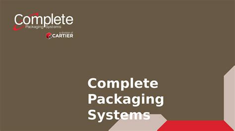 Image result for Complete Packaging Systems