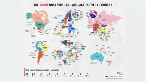 Most Common Language Map 的图像结果