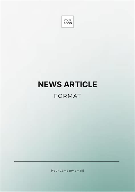 Image result for Format Types Article