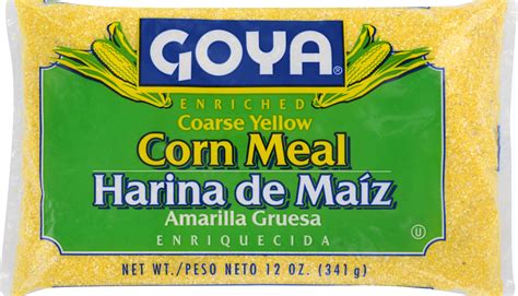 GOYA Enriched Coarse Yellow Corn Meal Flour, 12 Oz - Walmart.com