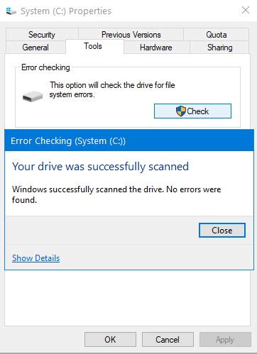 Image result for Perform a Disk Check