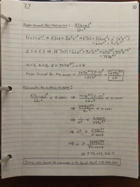 Approximate Integration Formula 的图像结果