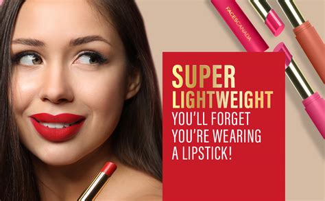 Buy FACESCANADA Long Stay 3-in-1 Matte Lipstick - Notice Me Pink 06, 2g ...