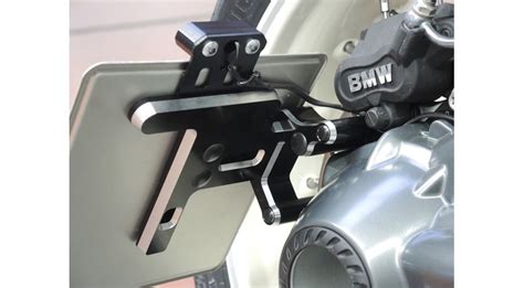 Lateral license plate bracket for BMW RnineT, RnineT Scrambler, Pure ...