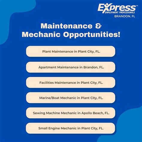 Exciting opportunities await Maintenance Techs and Mechanics! If you or someone you know has ...