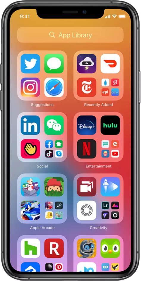 Image result for iOS 14 App Library