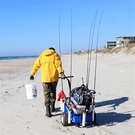 Best Surf Fishing Carts - Best In The Market - TheFishingDeck
