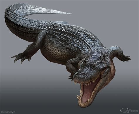 Prehistoric Crocodile Deinosuchus