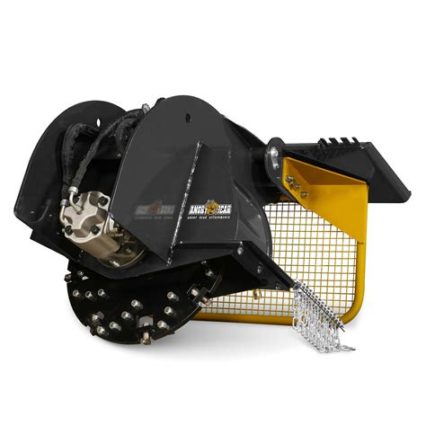 Stump Grinder Attachment for Skid Steer Loader With 34 Carbide Teeth,