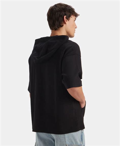 Buy Super Combed Cotton French Terry Oversized Hoodie T-Shirt - Deep ...