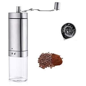 Buy Manual Coffee Grinder, Adjustable Setting Conical Burr Mill ...