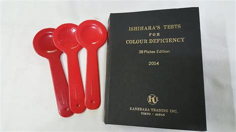 Buy Ishihara Test Chart Book for Color Deficiency 38 Plates Latest ...