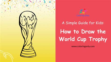 World Cup Trophy Drawing 的图像结果