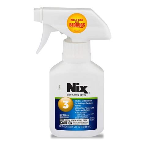 MCK Nix Lice Treatment Liquid Kills Lice and Bedbugs 5 oz ...