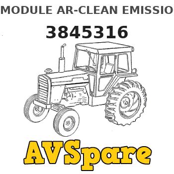 MODULE AR-CLEAN EMISSIONS 3845316 - Caterpillar | AVSpare.com