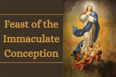 Feast Of The Immaculate Conception 2025