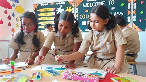 Art class supervision by Ms Yasmin Khan (Education Consultant) | BIPF ...