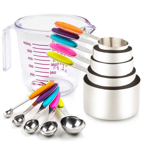 Measuring Cups And Spoons Set 11 Piece Includes 10 Stainless | Desertcart KUWAIT