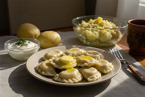 Вареники с картошкой и грибами: пошаговый рецепт с фото и калорийностью ...