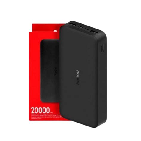 Redmi Power Bank 20000mAh capacidad