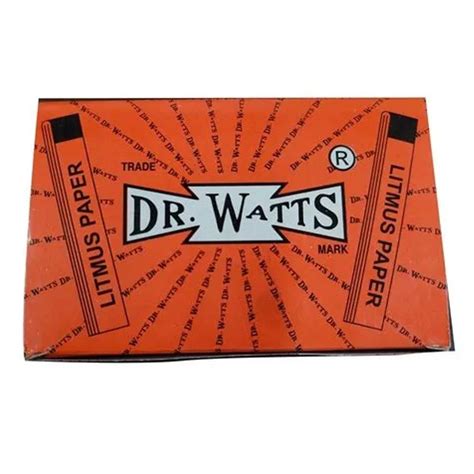 Litmus Paper RED DR.Watts - Pack Of 10 – Uniglobal Business